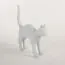 Seletti 00125760; 15040 Настольная лампа Jobby The Cat White, изображение 2