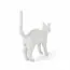 Seletti 00125760; 15040 Настольная лампа Jobby The Cat White, изображение 3
