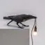 Seletti 00124527; 14736 Настольная лампа Bird Playing Black, изображение 4