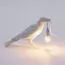 Seletti 00124523; 14732 Настольная лампа Bird Waiting White, изображение 2