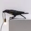 Seletti 00124527; 14736 Настольная лампа Bird Playing Black, изображение 2