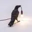Seletti 00124526; 14735 Настольная лампа Bird Waiting Black, изображение 5