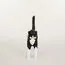Seletti 00125761; 15042 Настольная лампа Jobby The Cat Black and White, изображение 6
