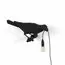 Seletti 00127068; 14738 Настенный светильник Bird Looking Right Black