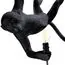 Seletti 00126129; 14916 Подвесной светильник The Monkey Lamp Swing Black, изображение 3
