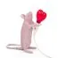 Seletti 00134161; 15220SV Настольная лампа Mouse Lamp Love Edition USB, изображение 9