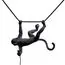 Seletti 00126129; 14916 Подвесной светильник The Monkey Lamp Swing Black