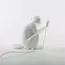 Seletti 00119884; 14882 Настольная лампа Monkey Lamp Sitting, изображение 4