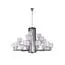 Newport 4412+6+3/C black glossy; М0068531 Люстра black glossy