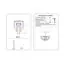 Garda Decor 20MB3399-2 Бра 39*20*h.54 см, изображение 4