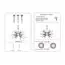 Garda Decor 20MD3349-12 Светильник потолочный d61*40см, изображение 5