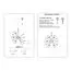 Garda Decor 20MD3503-12 Светильник потолочный золотой d80, изображение 5
