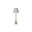 Garda Decor 22-87898 Лампа настольная плафон серый Д20 В55