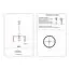 Garda Decor 20MD3449-6 Светильник потолочный d66*35см, изображение 4