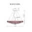 Garda Decor 86-8015/1200RS Люстра круглая d.120*h.38см, хром, изображение 2