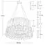 Garda Decor 62GDW-8901-600 Люстра Rene d60см h35см, изображение 4