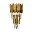 Garda Decor 62GDM-81008 Бра Vittoria M золото 27*17*54см