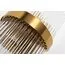 Garda Decor 92EL-YG59025 Бра латунь, стекло прозр. 20*11*h.54см, изображение 3
