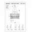 Garda Decor 62GDW-8901-600CH Люстра Rene хром d60см h35см, изображение 4