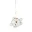 Garda Decor 92EL-YG20074B-8W Светильник потолочный латунь d.30см