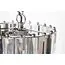 Garda Decor 91GH-3503 Люстра потолочная, хром, акрил  d.25*h.48см, изображение 3