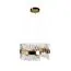 Garda Decor 92EL-YG18739G-14P Люстра Cloud латунь D.60*H.27см