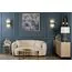 Garda Decor 92EL-YG59025 Бра латунь, стекло прозр. 20*11*h.54см, изображение 4