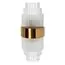 Garda Decor 92EL-YG59021G-2W Бра латунь, стекло прозр. 20*10*h.50см