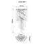 Garda Decor 91GH-3003 Бра, хром 30*60см, изображение 3