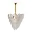 Garda Decor 92EL-YG18498-10P Люстра латунь, стекло D.58*H.57см