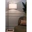 Garda Decor 22-89017FL Торшер плафон белый 42*h.155 см