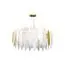 Garda Decor K2FTB010R-80A Люстра Venetto золото/стекло 80*h30см