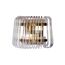 Garda Decor 92EL-YG60833-2W  Бра латунь, стекло прозр. 30*h22см, изображение 2