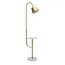 Garda Decor K2CPF-07258 Торшер с мраморным столиком h160см