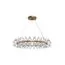 Garda Decor 92EL-80241 Люстра подвесная латунь, стекло прозр. d60см, изображение 2