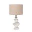 Garda Decor 22-89170 Лампа настольная плафон кремовый d38*h67см, изображение 2