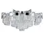 Newport 4356+6/PL chrome; М0062731 Потолочный светильник chrome