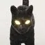 Seletti 00125761; 15042 Настольная лампа Jobby The Cat Black and White, изображение 11