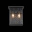 ST LUCE SL079.401.02 Светильник уличный настенный ST-Luce Темный кофе/Прозрачное кракелированное стекло E14, изображение 4