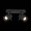 ST LUCE SL597.401.02 Спот ST-Luce Черный, Хром/Черный GU10 LED 2*3W, изображение 5