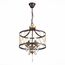 ST LUCE SL789.423.05 Люстра подвесная ST-Luce Темный кофе, Золото/Темный кофе, Золото, Прозрачный E14 5*60W GRASSО, изображение 5