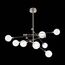 ST LUCE SL377.302.08 Люстра потолочная ST-Luce Никель/Прозрачный LED 8*4,5W 3000K, изображение 5