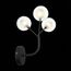 ST LUCE SL376.401.03 Бра ST-Luce Черный/Прозрачный, Белый G4 LED 3*2W -, изображение 4
