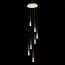 ST LUCE SL6111.203.07 Люстра подвесная ST-Luce Золотистый/Прозрачный LED 7*3W 3000K, изображение 5