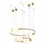 ST LUCE SL1186.303.08 Светильник подвесной ST-Luce Латунь/Молочный G9 8*5W, изображение 5