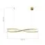 ST LUCE SL6205.313.01 Светильник подвесной ST-Luce Латунь/Прозрачный LED 1*21W 4000K, изображение 4