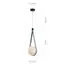 ST LUCE SL2002.423.01 Светильник подвесной ST-Luce Черный, Голубой/Белый E27 1*60W, изображение 9