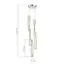 ST LUCE SL6205.103.05 Светильник подвесной ST-Luce Хром/Прозрачный LED 1*55W 4000K, изображение 5