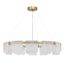 ST LUCE SL6021.203.66 Светильник подвесной ST-Luce золотистый/прозрачный LED 1*66W 4000K