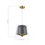 ST LUCE SL6127.313.01 Светильник подвесной ST-Luce Латунь/Серый, Прозрачный LED 1*18W 3000K, изображение 5